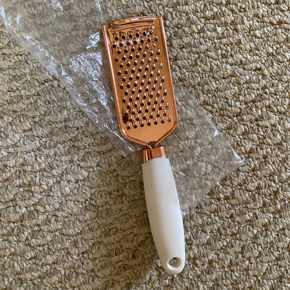 COOK WITH COLOR COPPER WHITE GRATER NEW